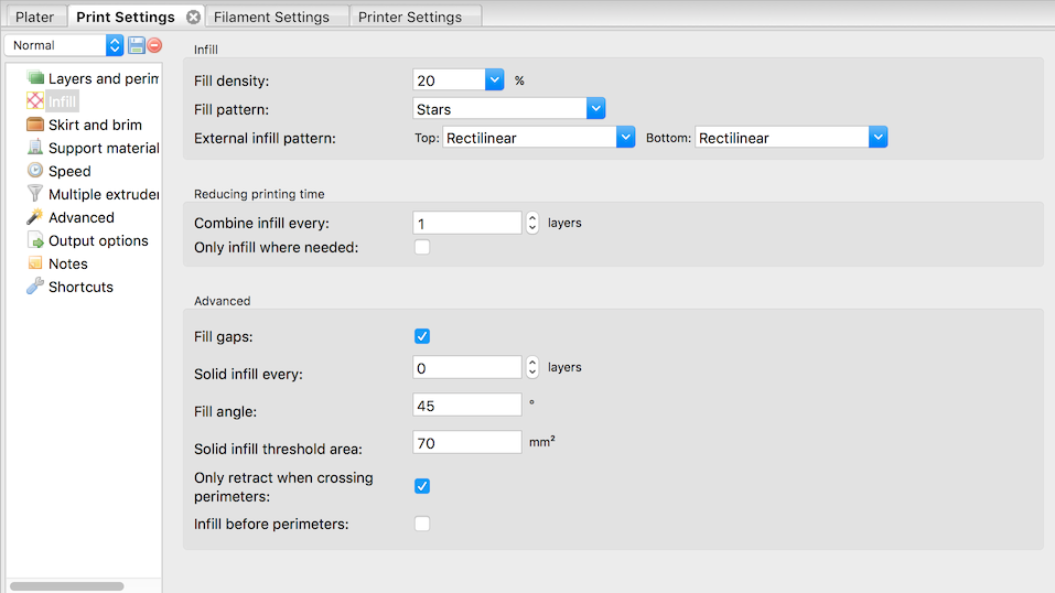 Print Settings